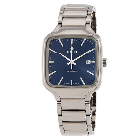 True Square Automatic Blue Dial Unisex Watch